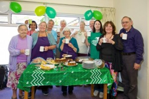 MacMillan Coffee Morning, Nellies Cafe, Scott Court, Sutton Cambridgeshire. September 2015